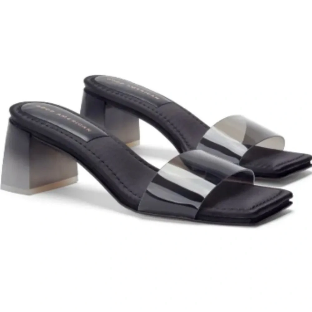 GOOD American Slides Ombre Heels Size 9 - Picture 1 of 11